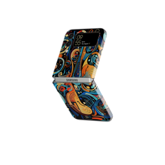 Samsung Galaxy  Z Flip 4 Tough Case - Harmonic Serenade - CASETEROID