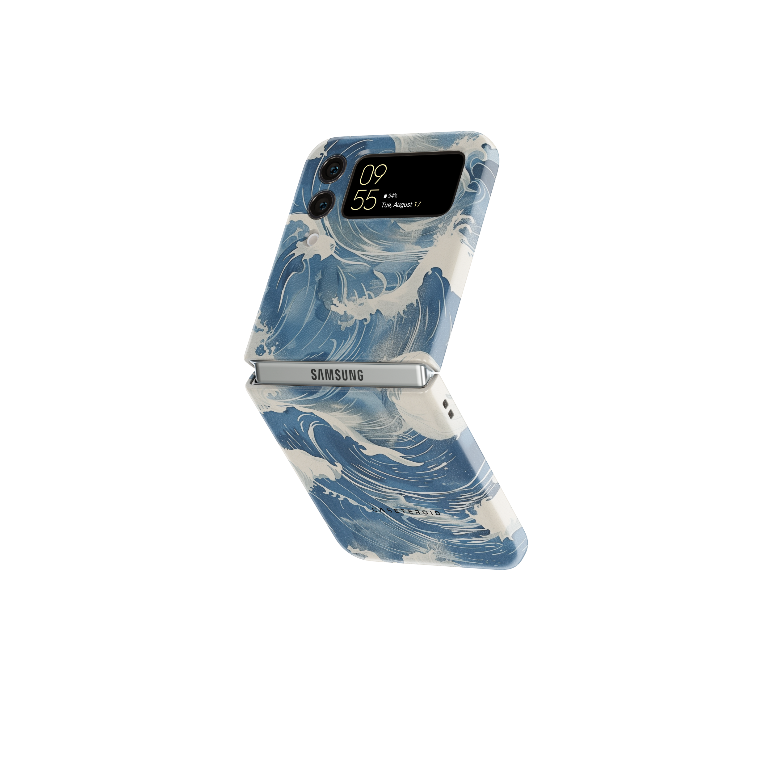 Samsung Galaxy Z Flip 3 Tough Case - Marine Melody Mirage - CASETEROID