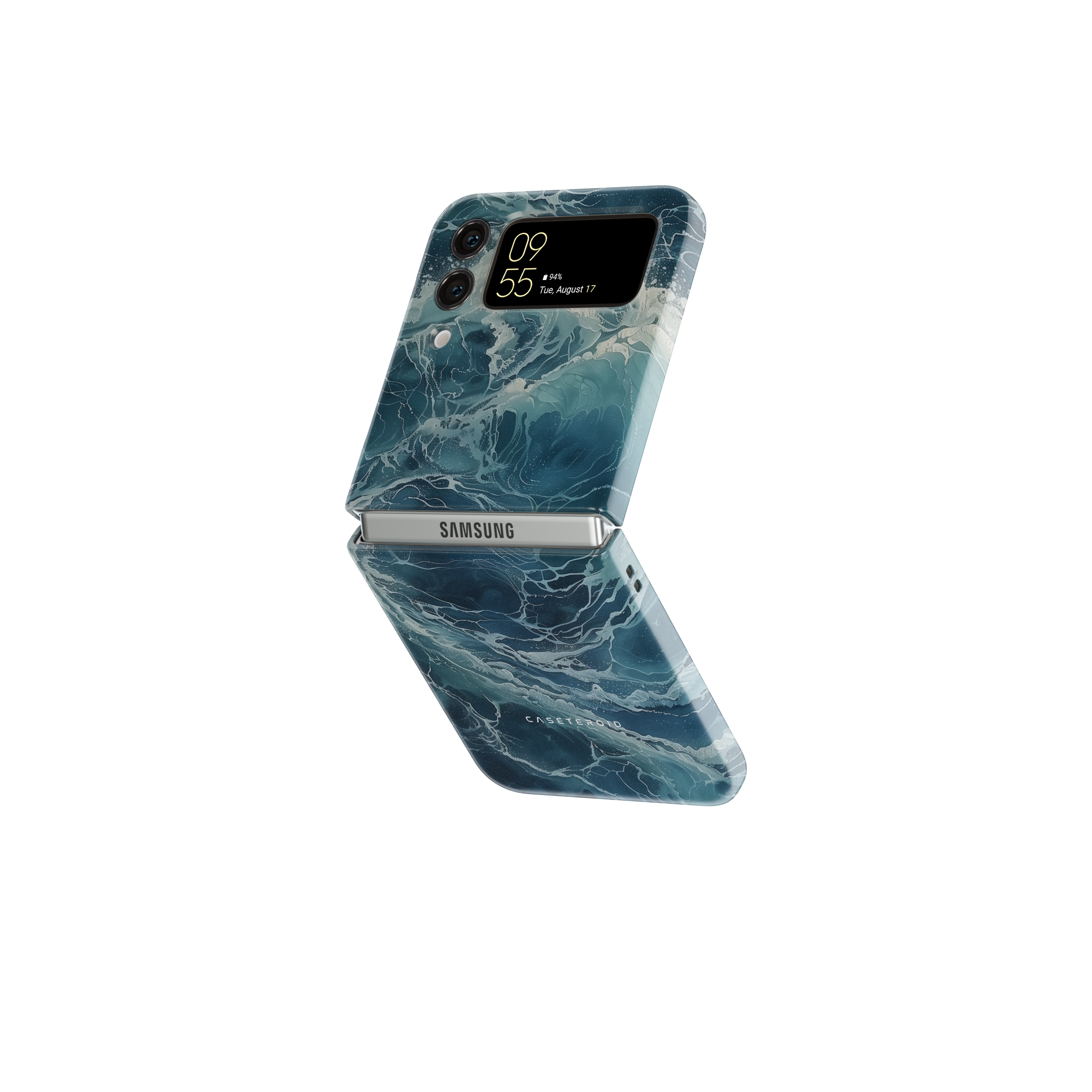 Samsung Galaxy Z Flip 4 Tough Case - Marine Melody Serenity - CASETEROID