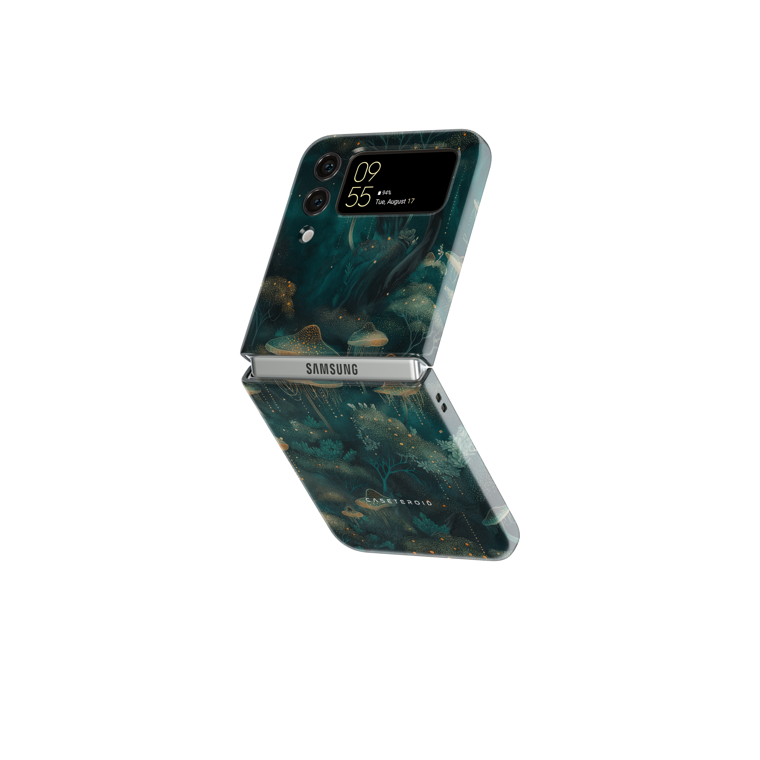 Samsung Galaxy Z Flip 5 Tough Case - Mystic Woodland Whispers - CASETEROID