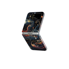 Samsung Galaxy Z Flip 5 Tough Case - Nebula Sonata - CASETEROID