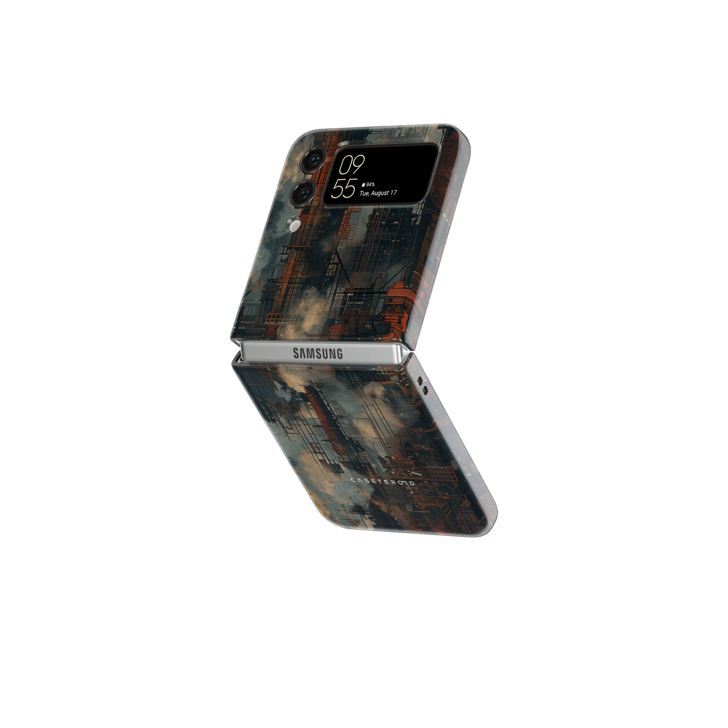 Samsung Galaxy Z Flip 4 Tough Case - Steel City Vista - CASETEROID