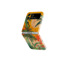 Samsung Galaxy Z Flip 4 Tough Case - Sunset Shores Symphony - CASETEROID