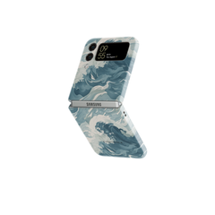 Samsung Galaxy Z Flip 4 Tough Case - Seabreeze Sonata Haven - CASETEROID