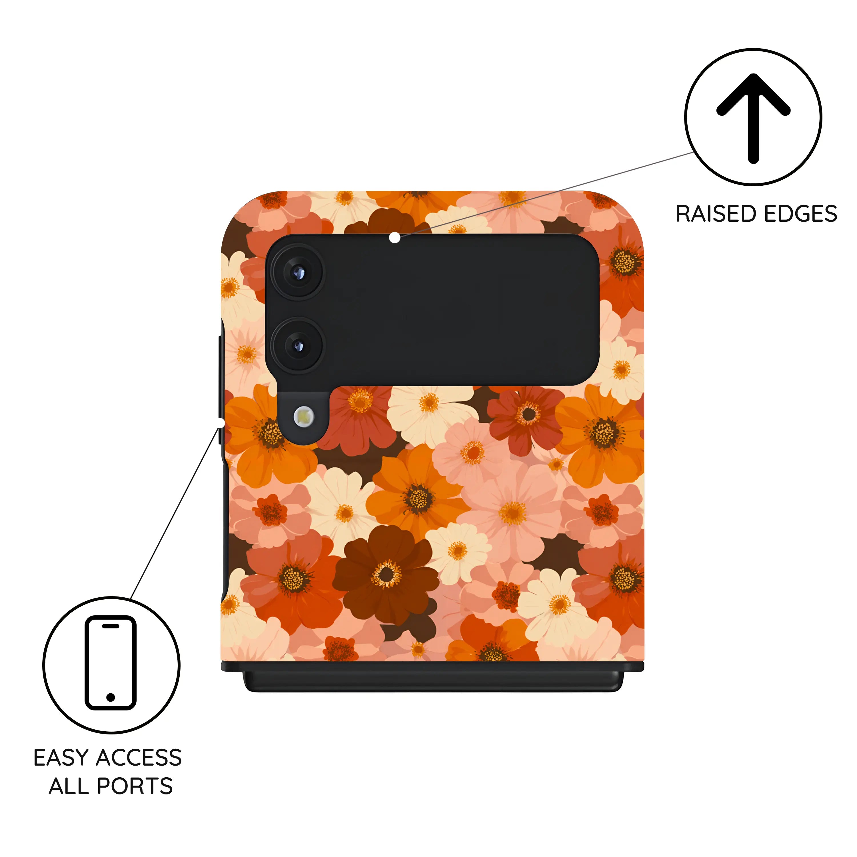 Ember Garden - Samsung Galaxy Z Flip 4 Case