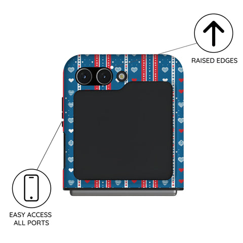 Nordic Reverie - Samsung Galaxy Z Flip 5 Case