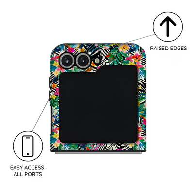 Jungle Bloom - Samsung Galaxy Z Flip 6 Case