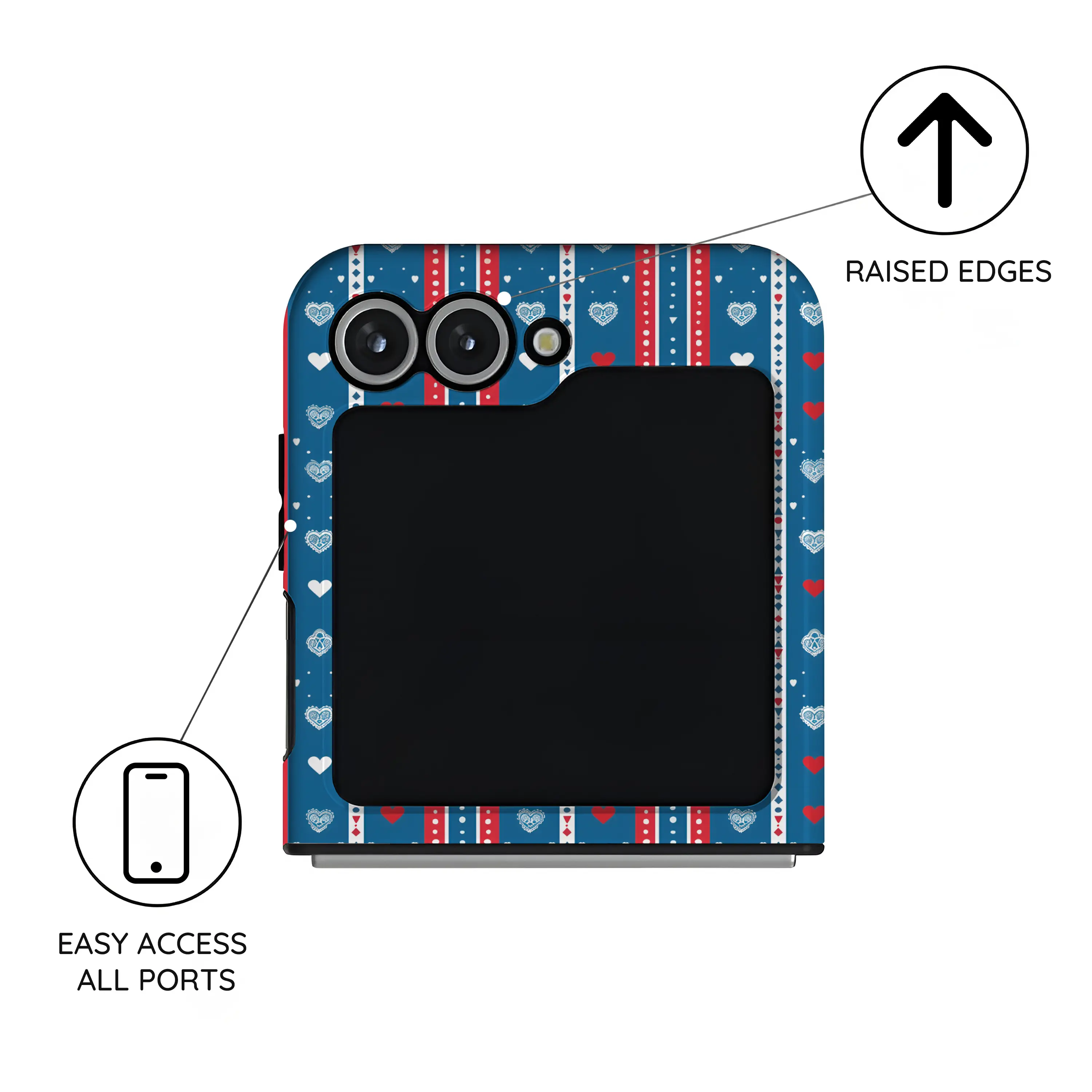 Nordic Reverie - Samsung Galaxy Z Flip 6 Case