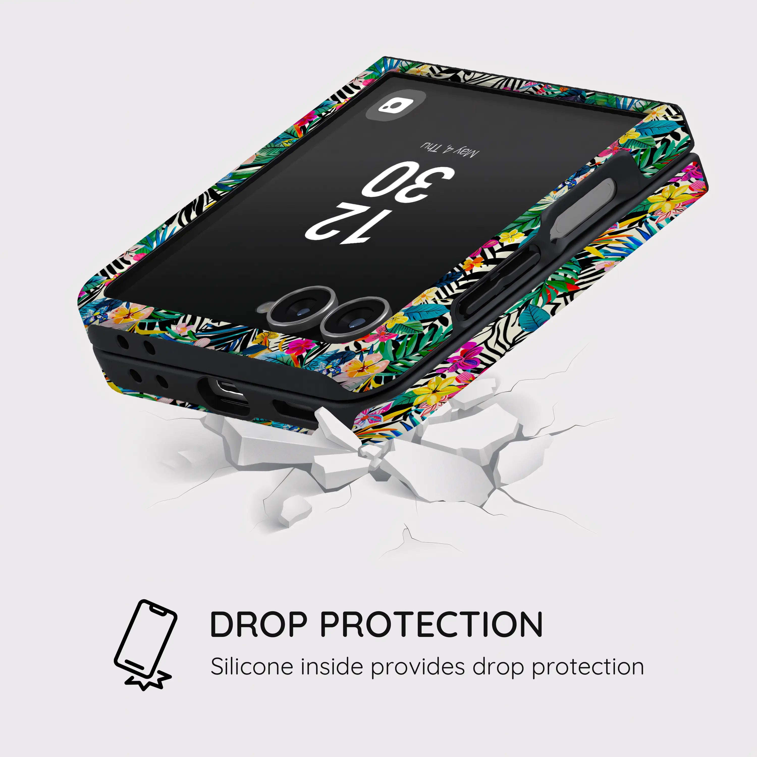 Jungle Bloom - Samsung Galaxy Z Flip 7 Case