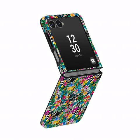 Jungle Bloom - Samsung Galaxy Z Flip 7 Case