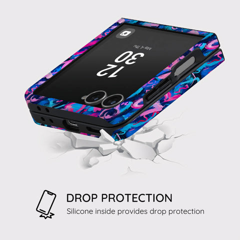 Midnight Pulse - Samsung Galaxy Z Flip 7 Case