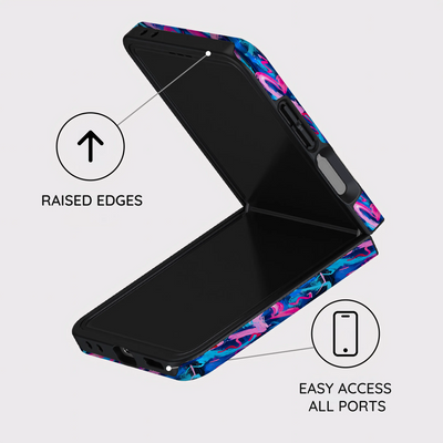 Midnight Pulse - Samsung Galaxy Z Flip 7 Case