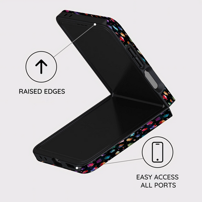 Spectrum Storm - Samsung Galaxy Z Flip 7 Case