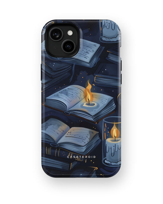 Arcane Tome Tapestry MagSafe Tough Case for iPhone 15 Plus - CASETEROID