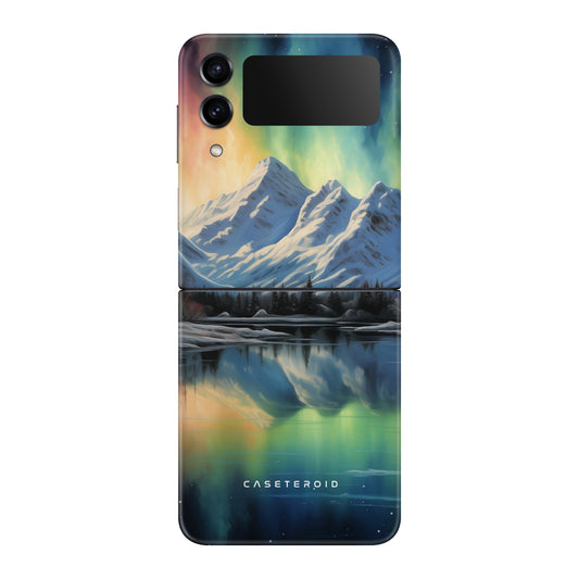 Aurora Wilderness Vista Tough Case for Samsung Galaxy Z Flip 3 - CASETEROID