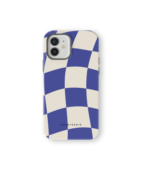 Azure Checkmate - iPhone 12 Case
