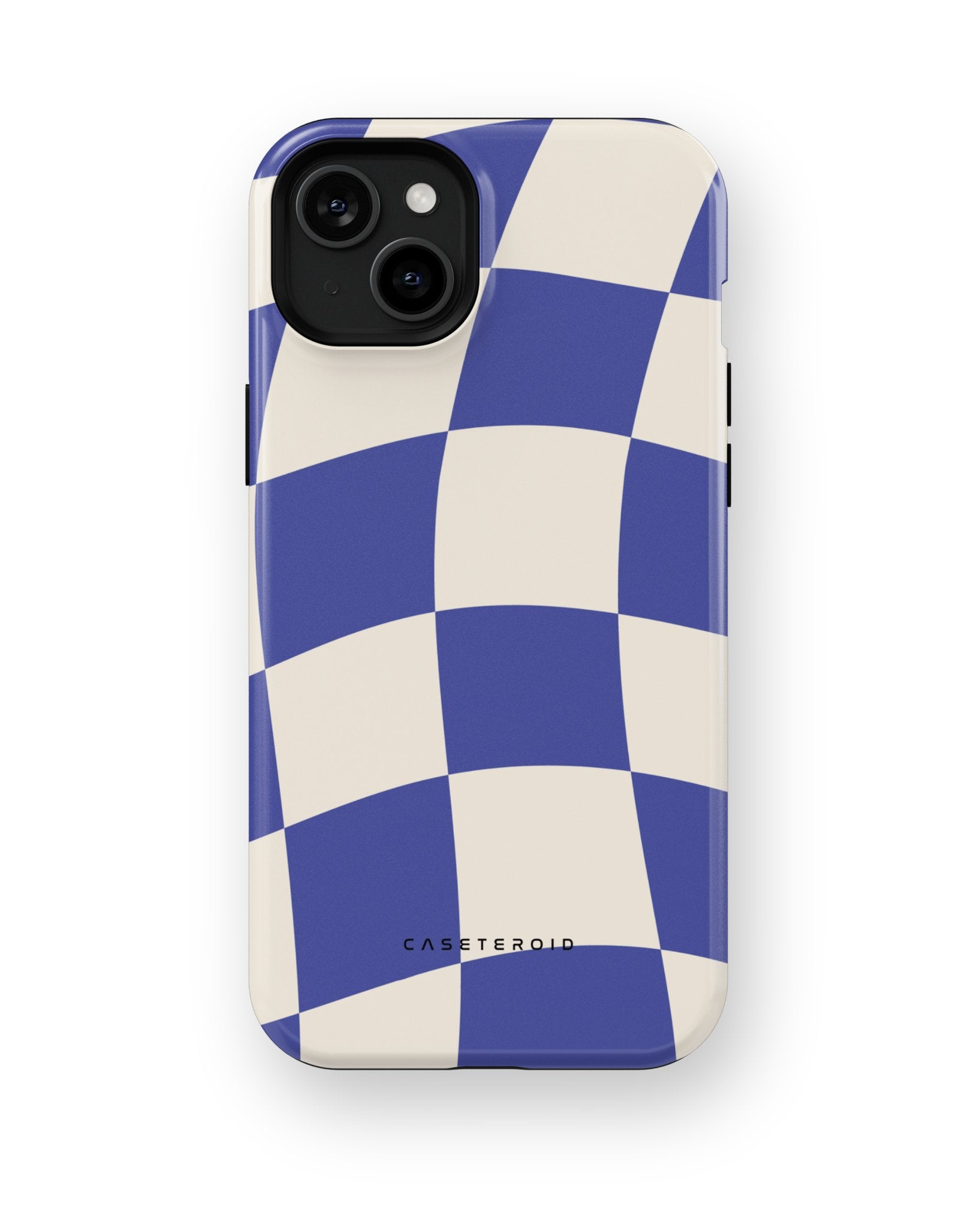 Azure Checkmate - iPhone 15 Plus Case