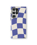 Azure Checkmate Tough Case for Samsung Galaxy S23 Ultra - CASETEROID