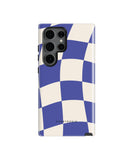 Azure Checkmate Tough Case for Samsung Galaxy S24 Ultra - CASETEROID