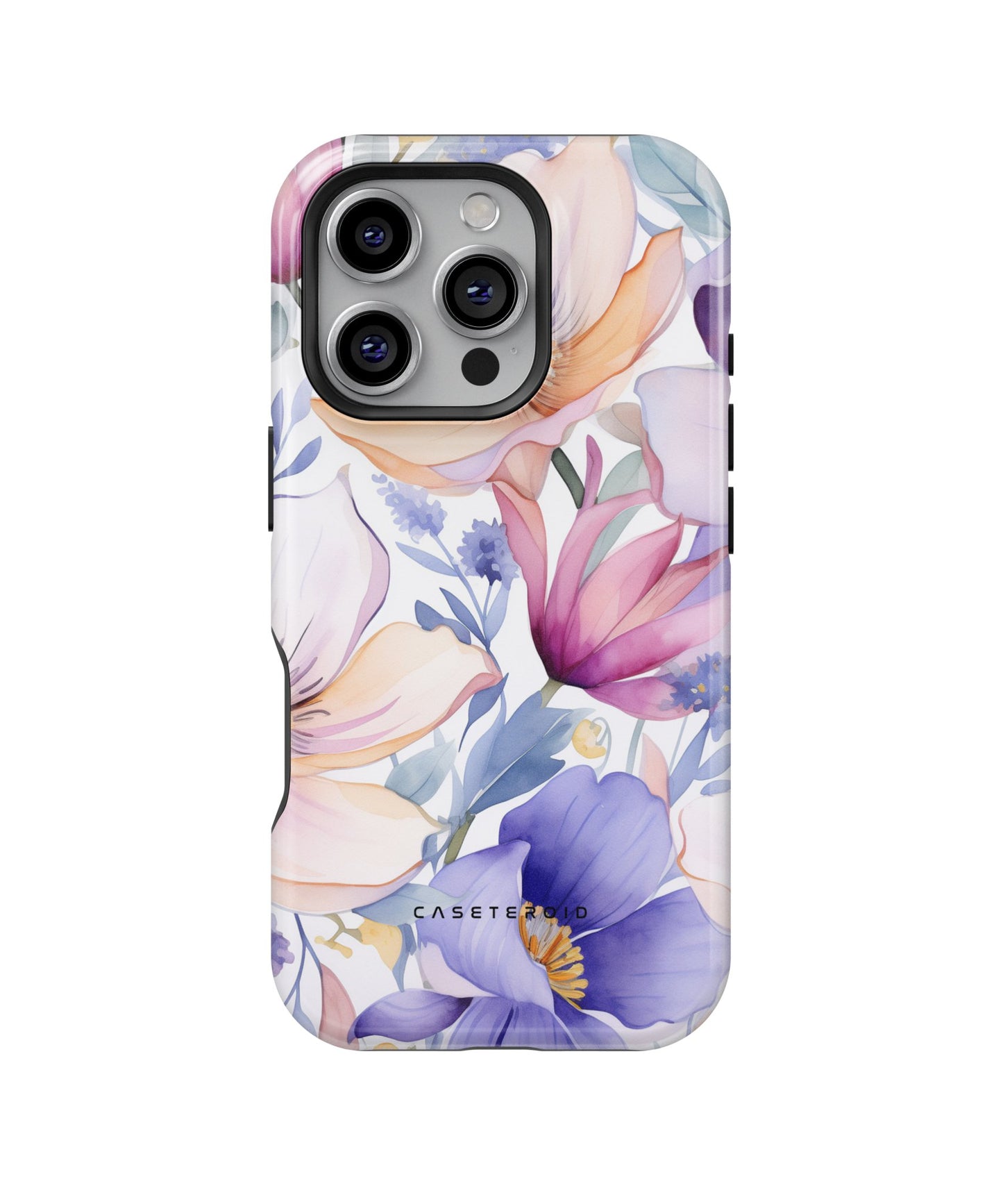 Blossom Haven MagSafe Tough Case for iPhone 16 Pro - CASETEROID