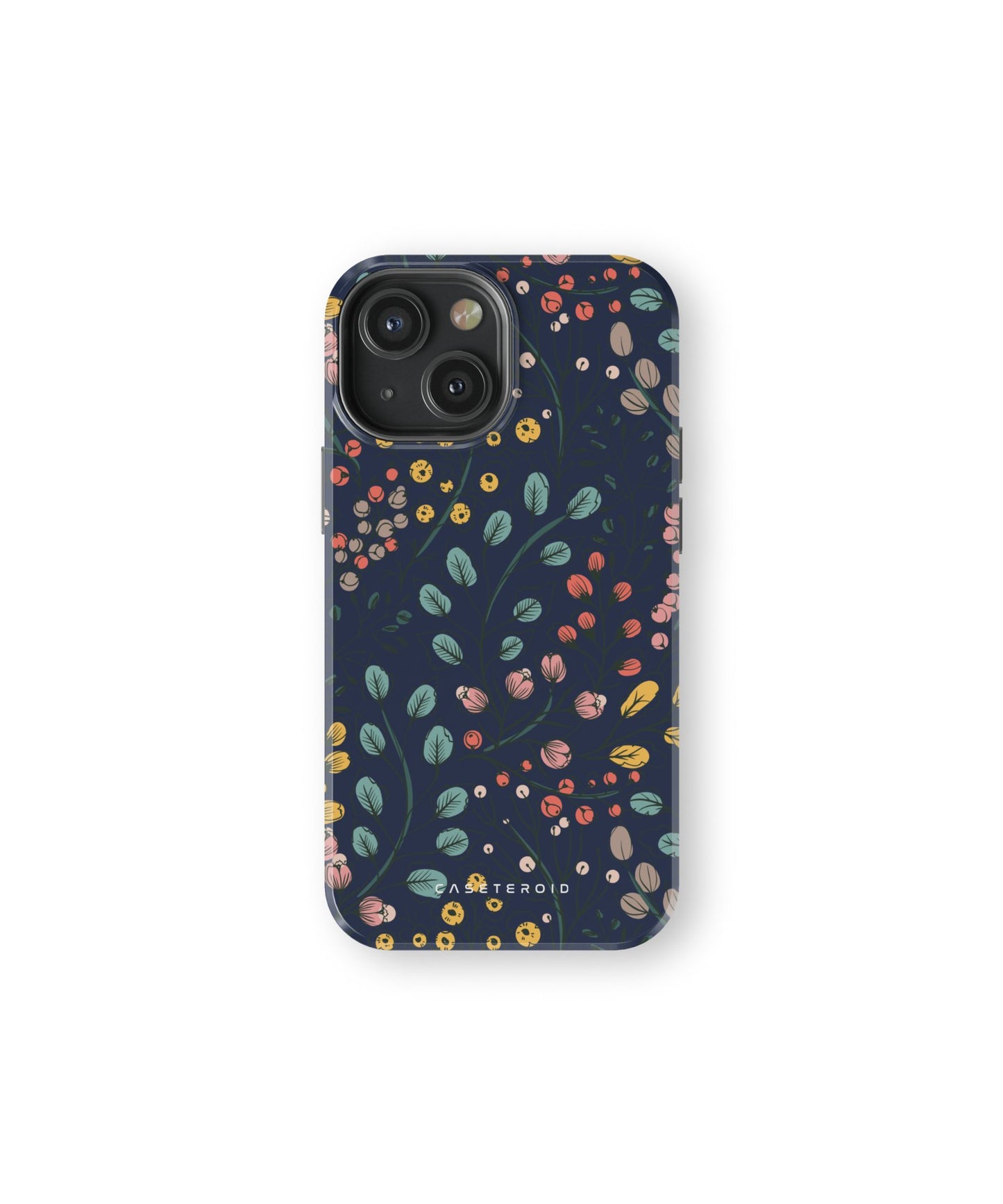 Botanical Kaleidoscope MagSafe Tough Case for iPhone 13 Mini - CASETEROID