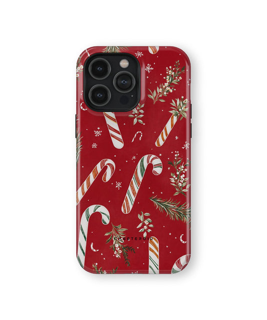 Candy Cane Cheer MagSafe Tough Case for iPhone 13 Pro Max - CASETEROID