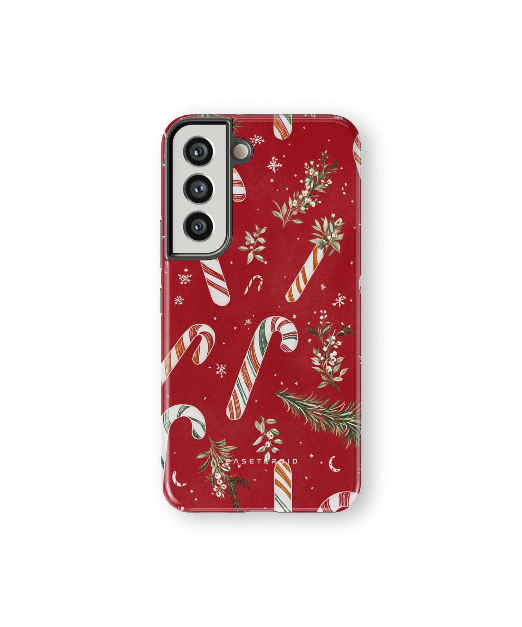 Candy Cane Cheer MagSafe Tough Case for Samsung Galaxy S22 - CASETEROID