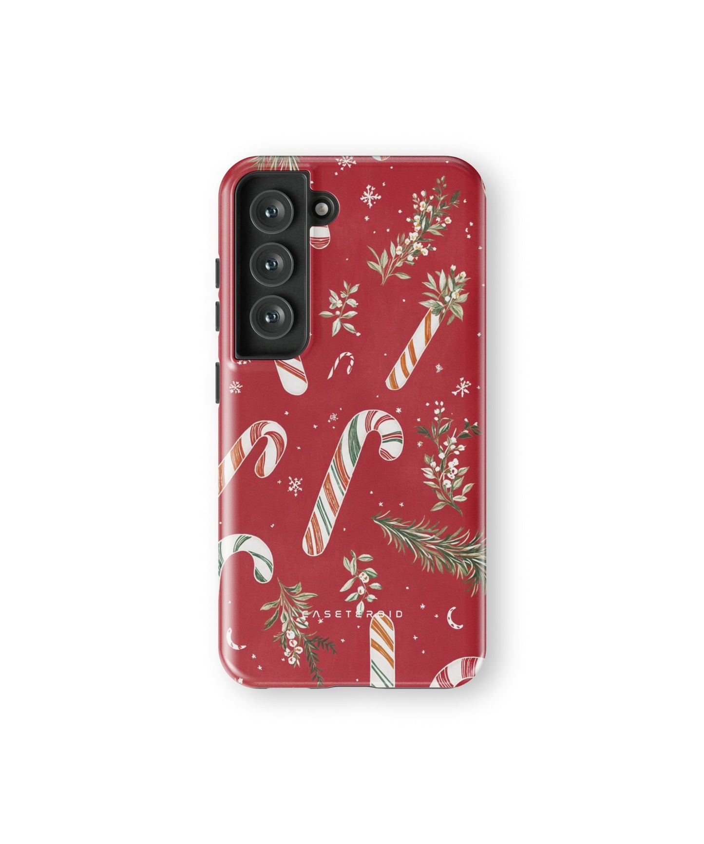 Candy Cane Cheer MagSafe Tough Case for Samsung Galaxy S23 - CASETEROID