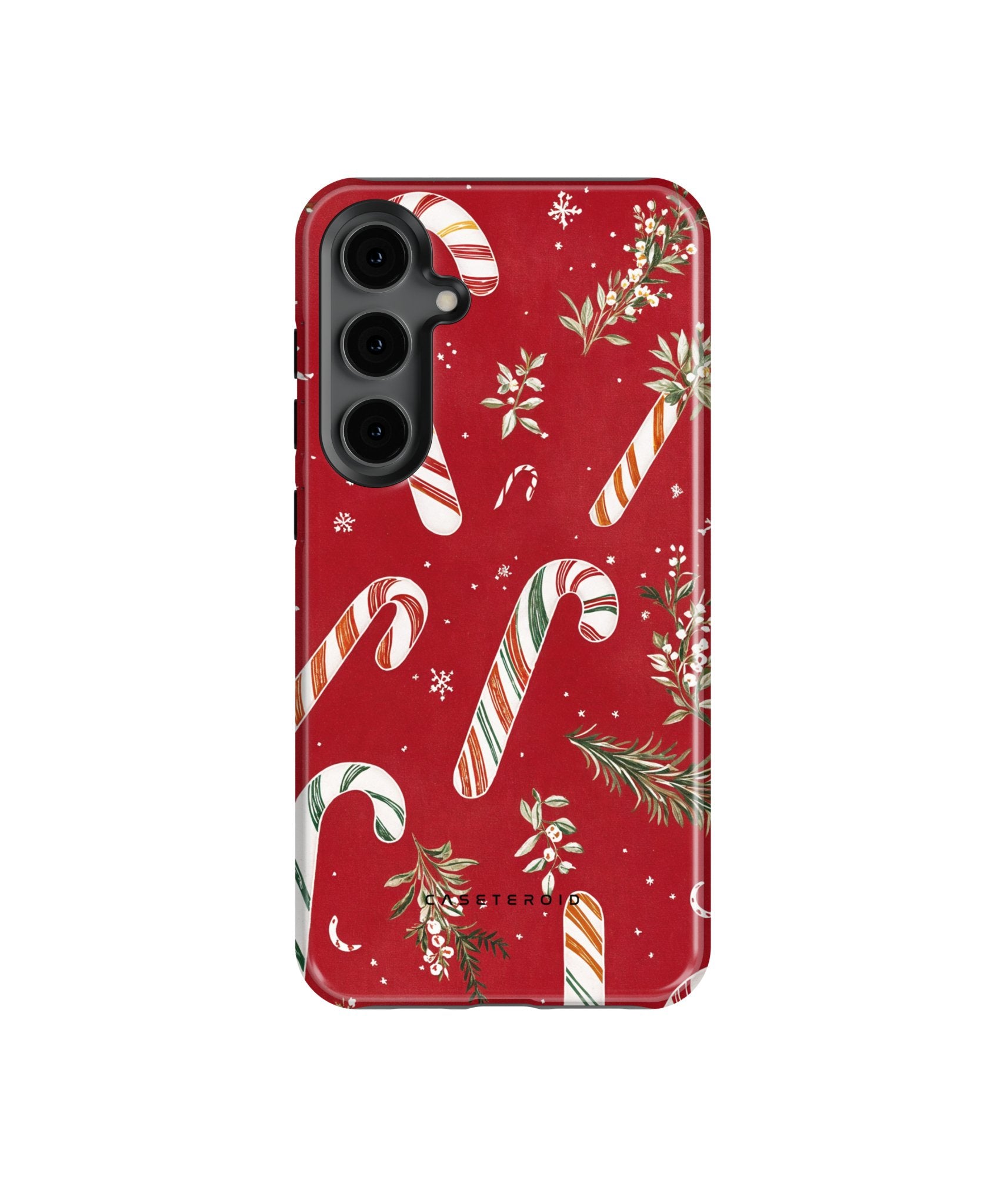 Candy Cane Cheer MagSafe Tough Case for Samsung Galaxy S24 Plus - CASETEROID