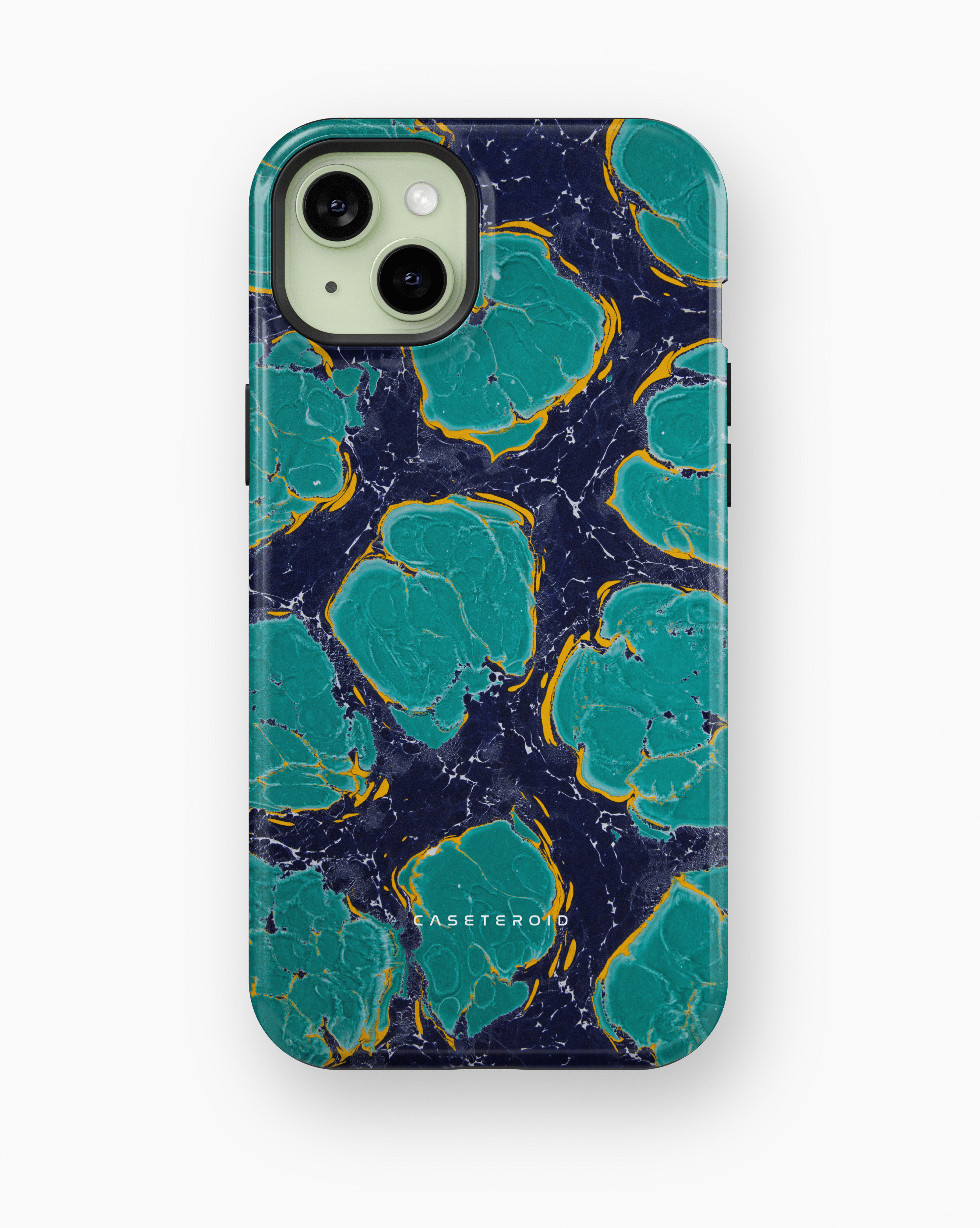 iPhone Tough Case - Emerald Glowstones - CASETEROID