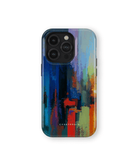 iPhone Tough Case - Rainbow Canvas