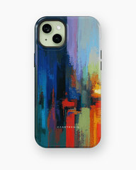 iPhone Tough Case - Rainbow Canvas