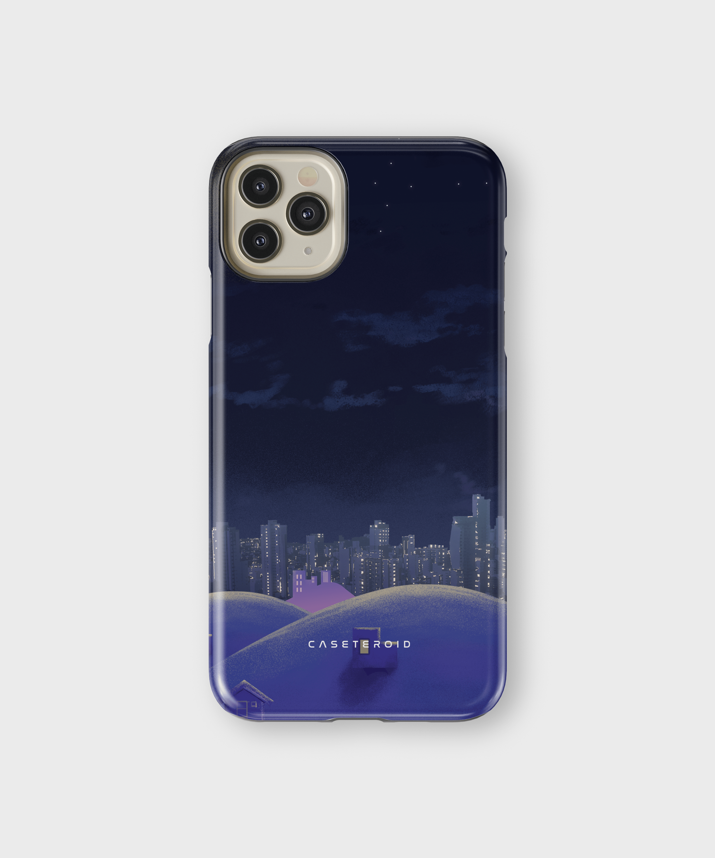 iPhone Tough Case - Sleepy City - CASETEROID