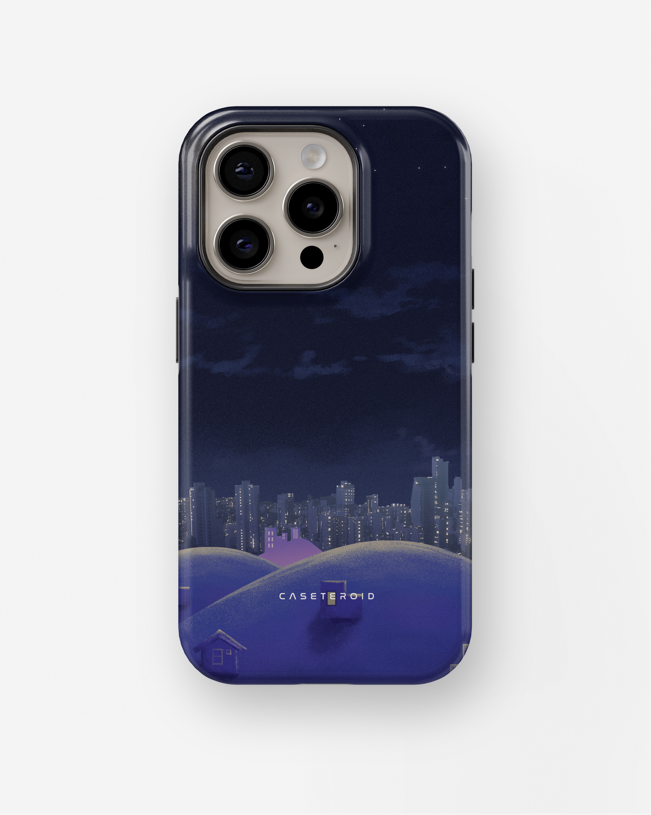 iPhone Tough Case - Sleepy City - CASETEROID