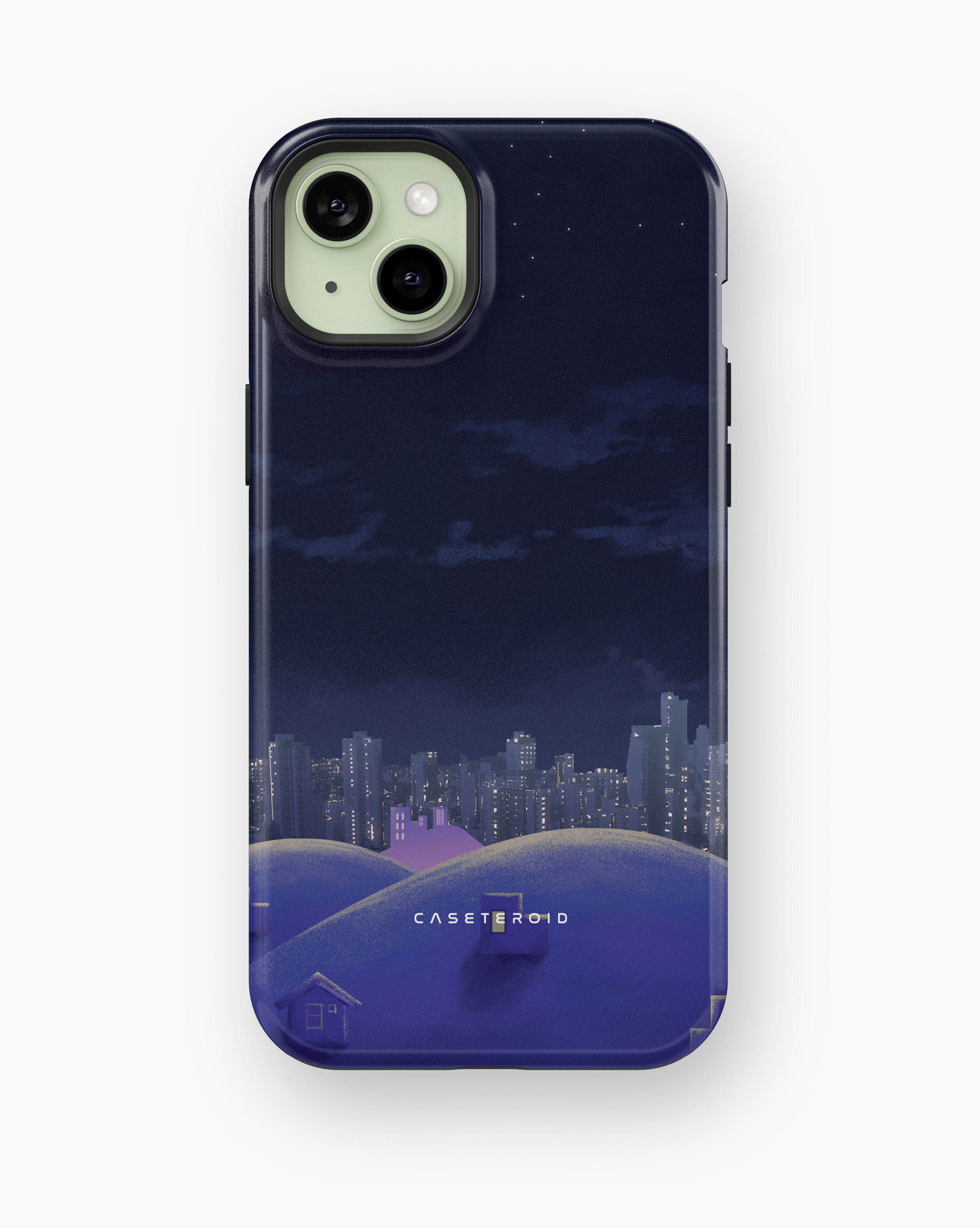 iPhone Tough Case - Sleepy City - CASETEROID