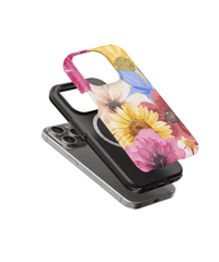 iPhone Tough Case with MagSafe - Bloom Splash - CASETEROID