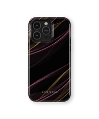 iPhone Tough Case with MagSafe - Burgundy Gilded Elegance - CASETEROID