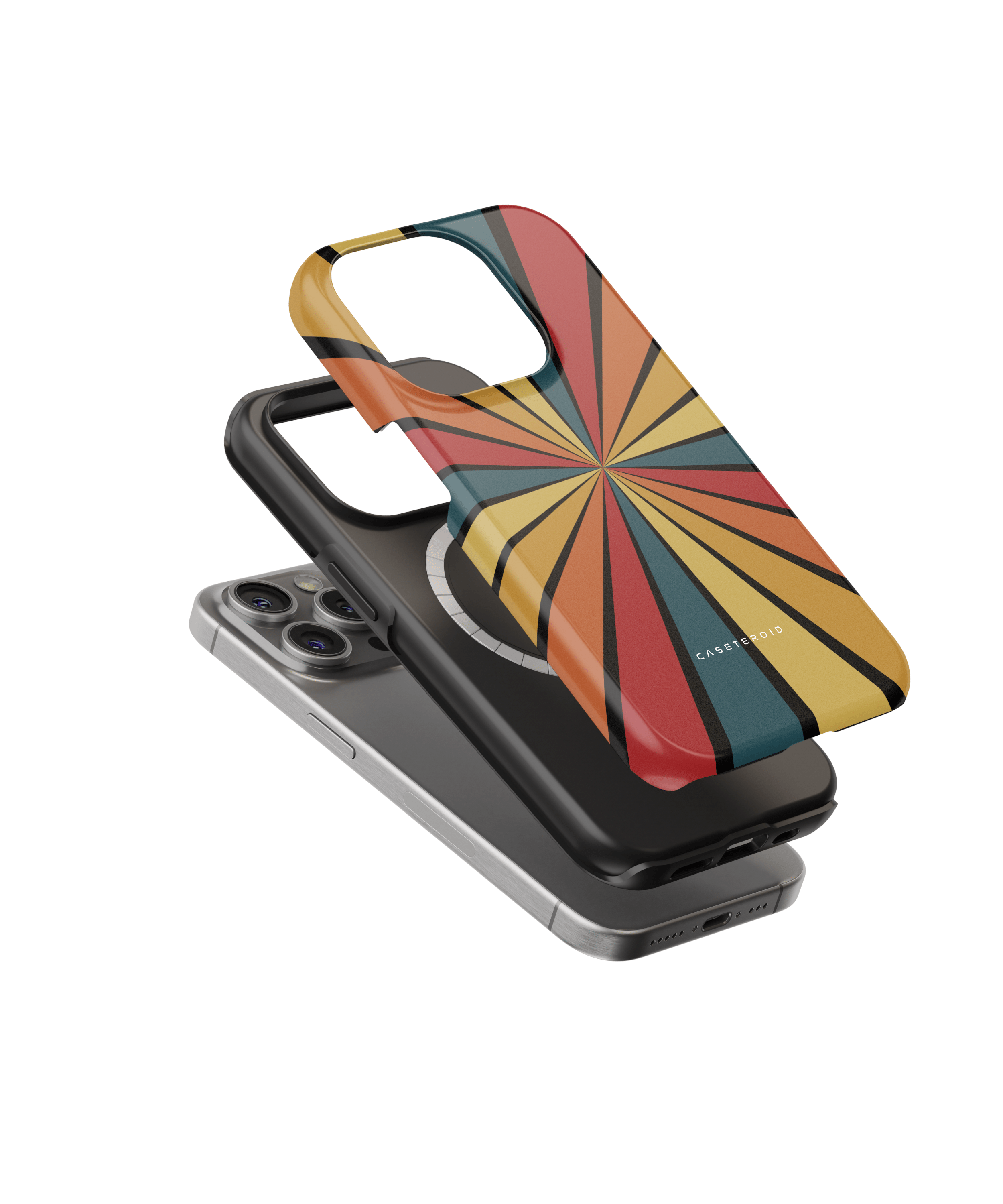 iPhone Tough Case with MagSafe - Kaleido Strokes - CASETEROID