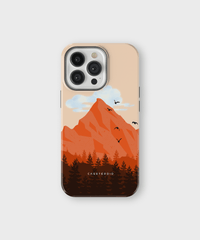 iPhone Tough Case - Woodland Peaks