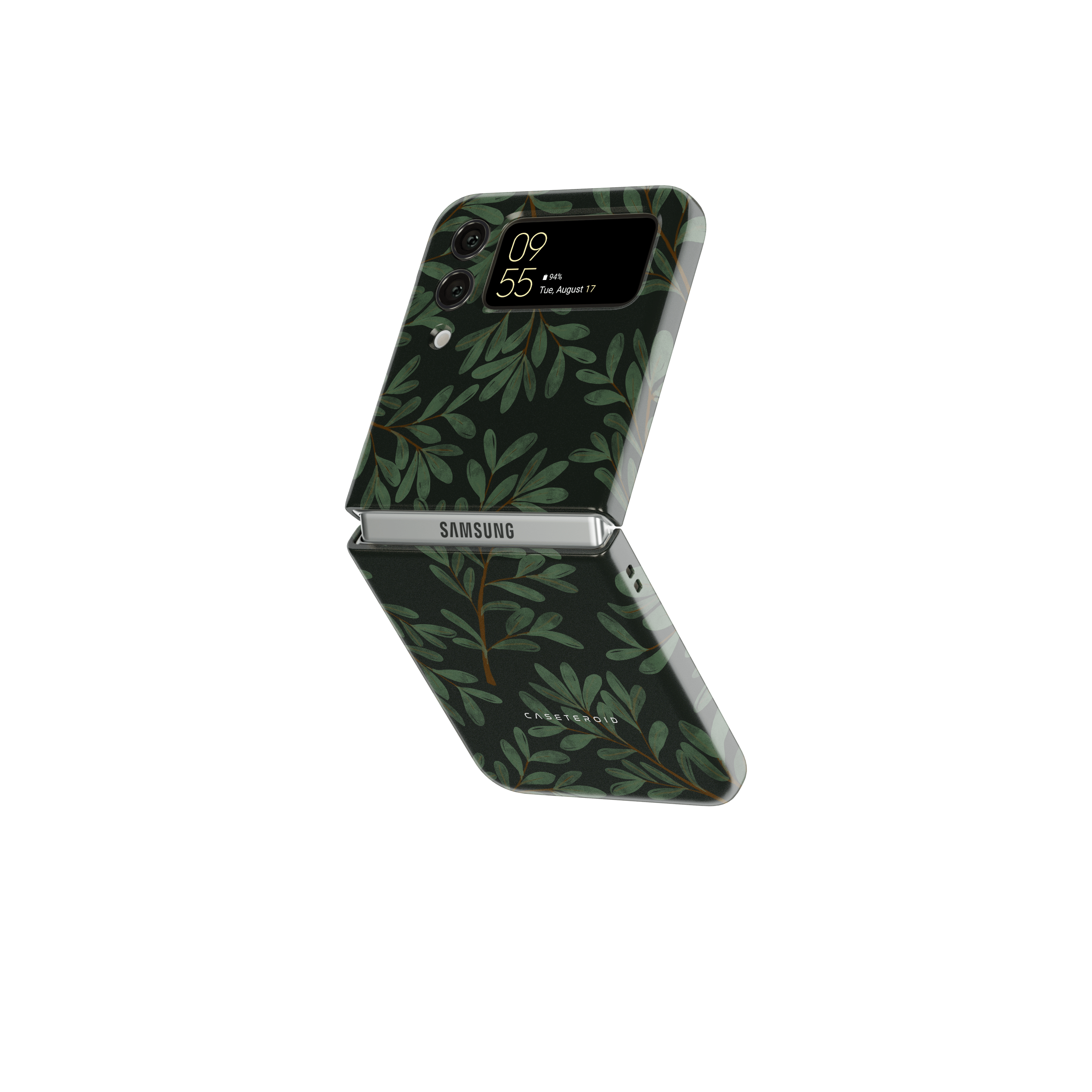 Samsung Galaxy Z Flip 3 Tough Case - Leafy Canopy - CASETEROID