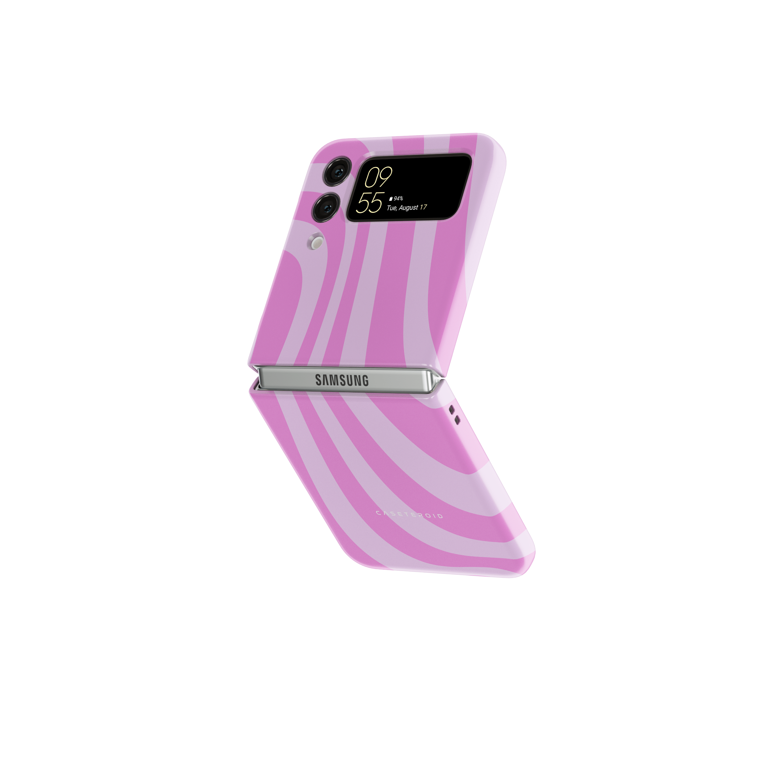 Samsung Galaxy Z Flip 4 Tough Case - Blush Safari Chic - CASETEROID