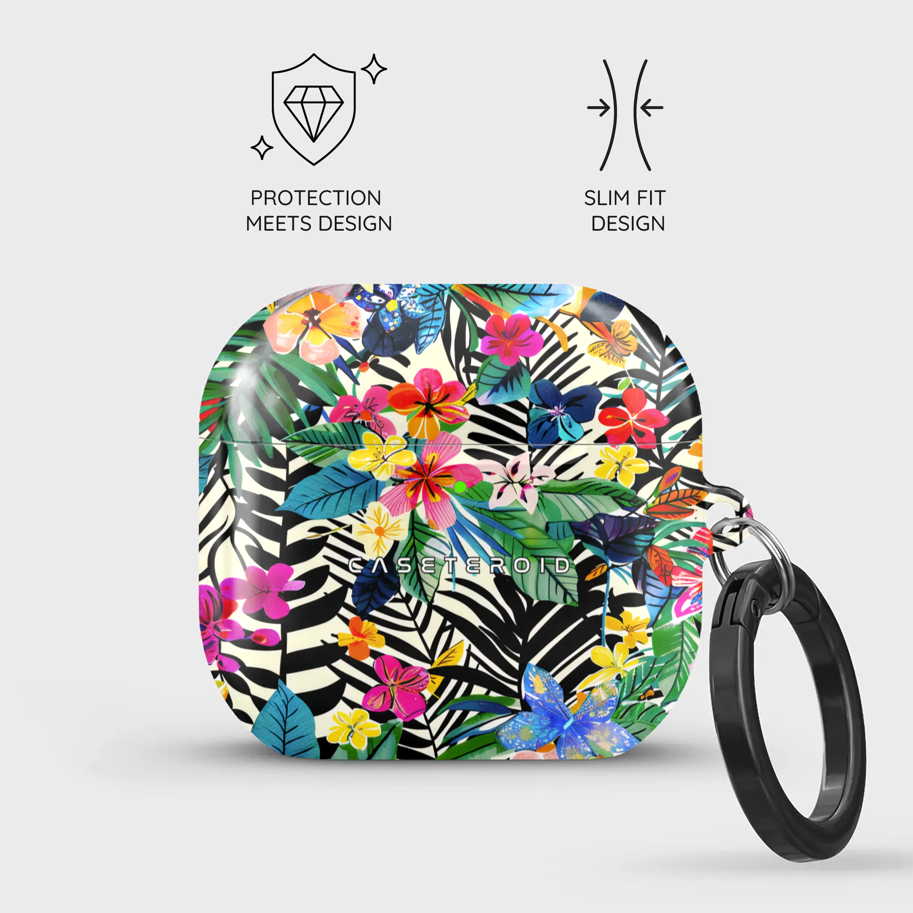 Jungle Bloom - AirPods 4 Case