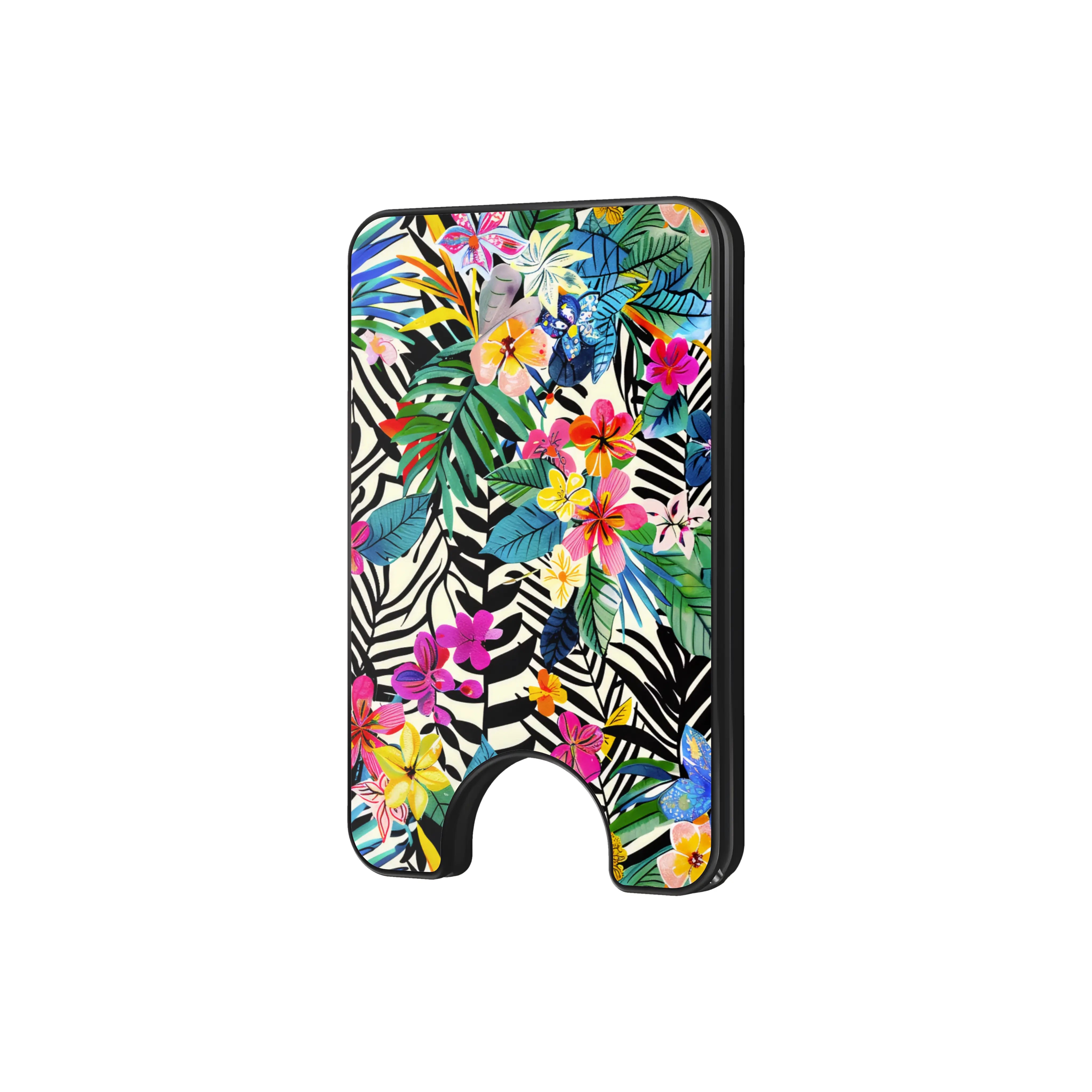 Jungle Bloom - Magnetic Wallet & Stand