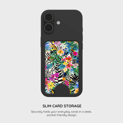 Jungle Bloom - Magnetic Wallet & Stand