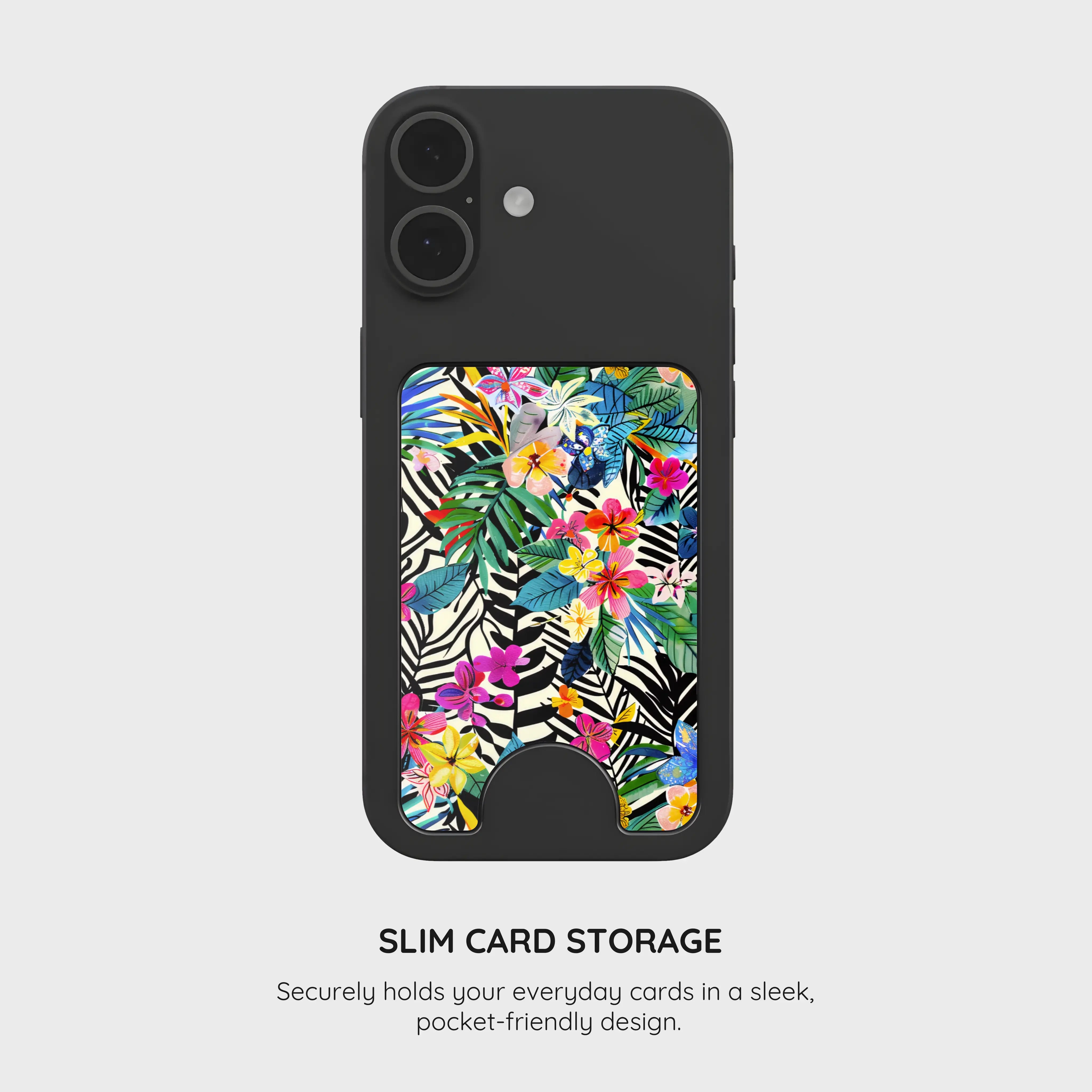 Jungle Bloom - Magnetic Wallet & Stand