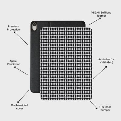 Noir Diamonds - iPad 10.9 (10th Gen) Case