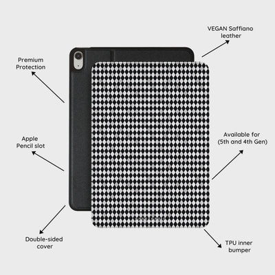 Noir Diamonds - iPad Air 10.9 (5th/4th Gen) Case