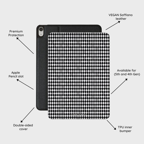Noir Diamonds - iPad Air 10.9 (5th/4th Gen) Case