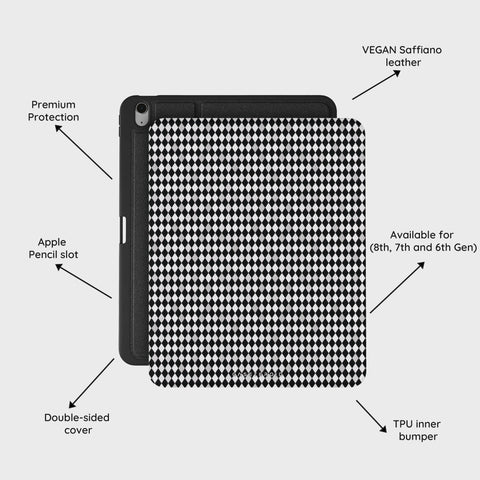 Noir Diamonds - iPad Air 13 (8th/7th/6th Gen) Case