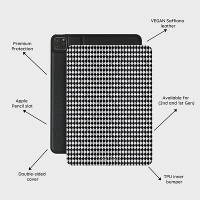 Noir Diamonds - iPad Pro 11 (2nd/1st Gen) Case